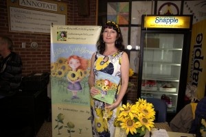 #lillassunflowers Colleen Rowan Kosinski "Lilla's Sunflowers"