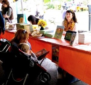 c#LillasSunflowers Colleen Rowan Kosinski "Lilla's Sunflowers" Warwick Children's Book Festival