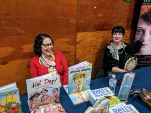 Colleen Rowan Kosinski at the Westchester Children's Book Festival 2019 #ApromiseStitchedInTime #LillasSunflowers